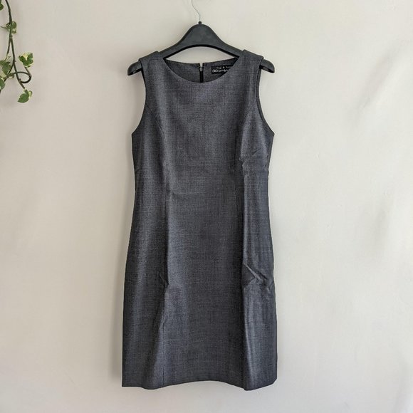 Rag & Bone | Heather Grey Wool Sheath Dress Size 0 - Picture 1 of 8